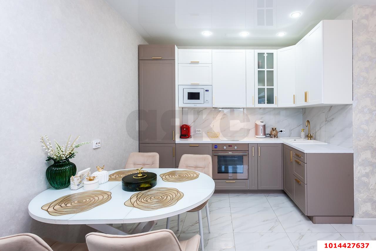 Фото №4: 2-комнатная квартира 55 м² - Краснодар, жилой комплекс Дыхание, ул. Лётчика Позднякова, 2к19