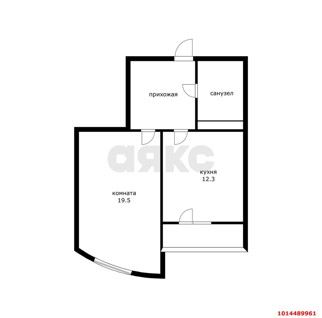 Фото №2: 1-комнатная квартира 48 м² - Краснодар, жилой комплекс Речной Бриз, ул. Парусная, 10к1