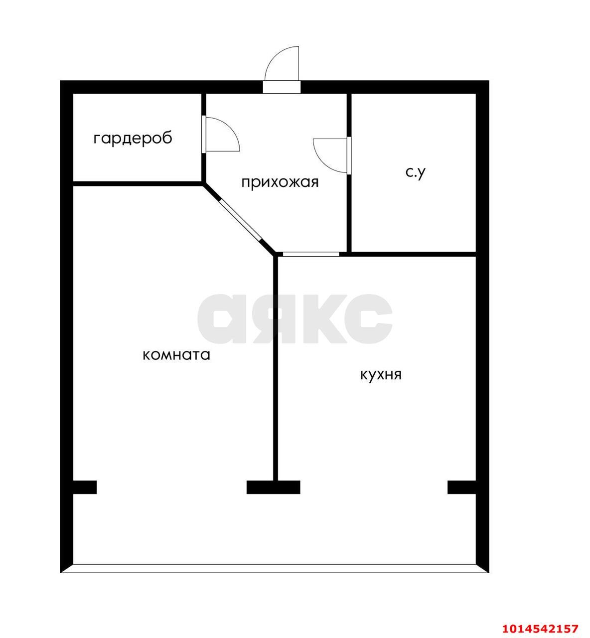 Фото №13: 1-комнатная квартира 35 м² - Краснодар, жилой комплекс Жилой Квартал, ул. Куликова Поля, 6