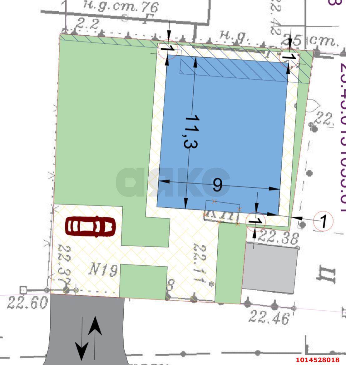 Фото №2: Земельный участок 3.26 сот. - Елизаветинская, мкр. Прикубанский внутригородской округ, ул. Пролетарская, 48