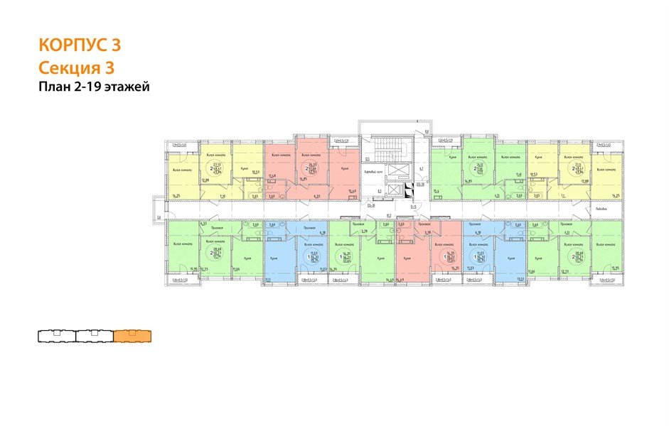 Фото №7: 1-комнатная квартира 38 м² - Краснодар, Карасунский внутригородской округ, ул. имени Владимира Жириновского, 7