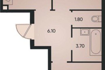 Фото №1: 2-комнатная квартира 59 м² - Краснодар, мкр. Прикубанский внутригородской округ, ул. Доблести, 8к1
