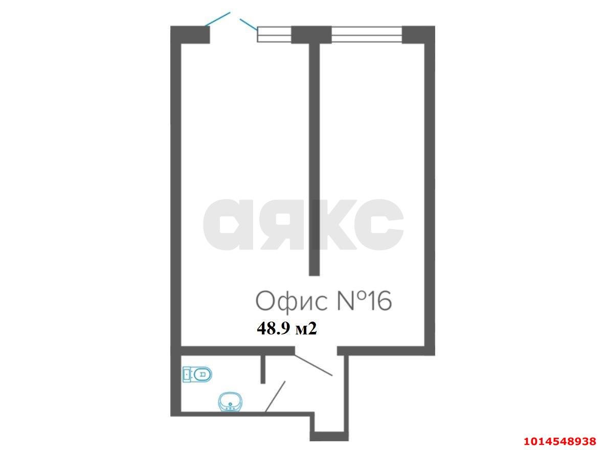 Фото №2: Коммерция 48 м² - Краснодар, Прикубанский внутригородской округ, Завод Радиоизмерительных Приборов, мкр. Музыкальный, ул. Российская, 257/7