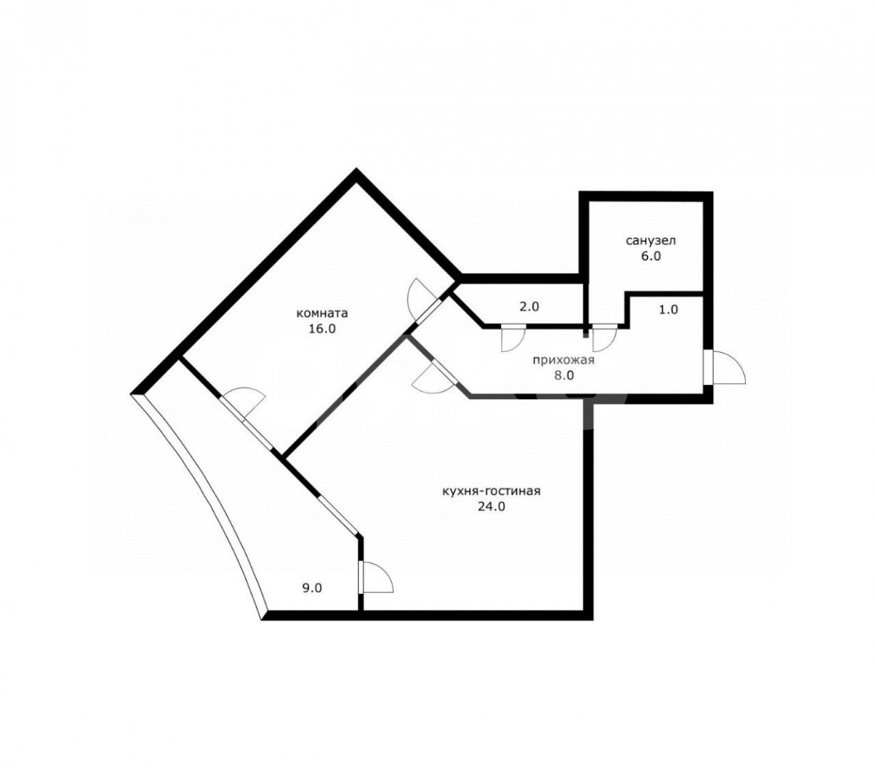 Фото №50: 2-комнатная квартира 64 м² - Сочи, Хостинский, мкр. Светлана, ул. Депутатская, 9