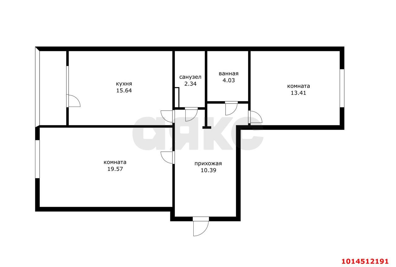 Фото №10: 2-комнатная квартира 72 м² - Краснодар, Комсомольский, ул. Симферопольская, 58
