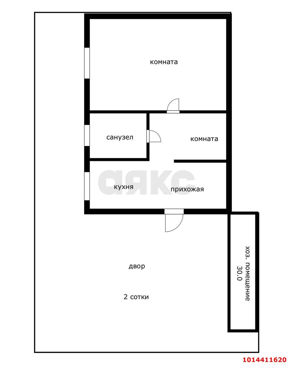 Фото №8: Часть дома 33 м² + 2 сот. - Краснодар, Прикубанский внутригородской округ, п. Кирпичного Завода, ул. имени Калинина, 54