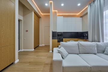 Фото №2: 1-комнатная квартира 47 м² - Краснодар, мкр. жилой комплекс Девелопмент Плаза, ул. имени 40-летия Победы, 33Г