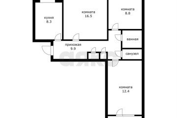Фото №4: 3-комнатная квартира 63 м² - Краснодар, мкр. Дубинка, ул. Ставропольская, 184