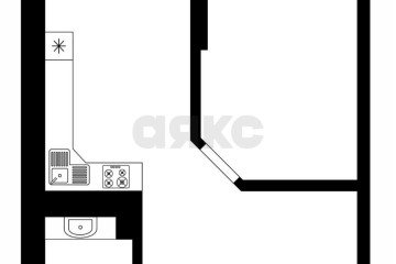 Фото №5: 1-комнатная квартира 34 м² - Краснодар, мкр. Прикубанский внутригородской округ, ул. Тепличная, 78к2