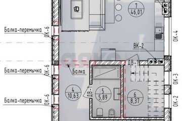 Фото №4: Дом 190 м² - Краснодар, мкр. Фестивальный, ул. Труда, 299