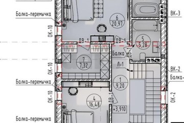 Фото №5: Дом 190 м² - Краснодар, мкр. Фестивальный, ул. Труда, 299
