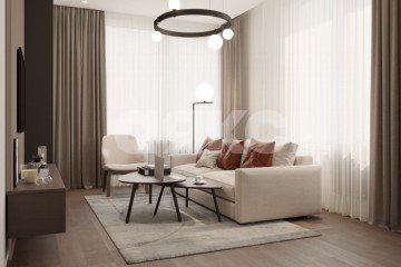 Фото №2: 2-комнатная квартира 60 м² - Москва, мкр. ЖК Скай Гарден, пр-д Строительный, 9с9