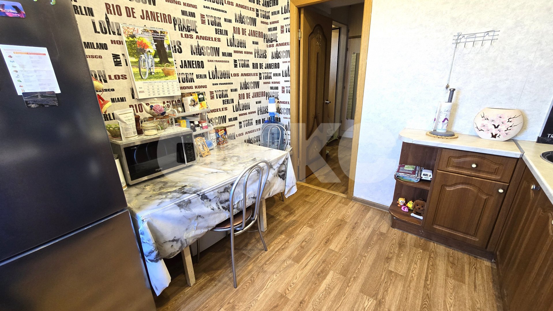 Фото №3: 2-комнатная квартира 54 м² - Воскресенск, Новлянский, ул. Энгельса, 11
