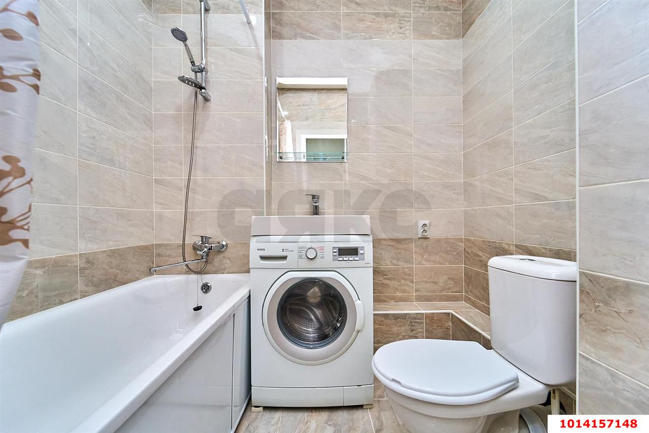 Фото №3: 1-комнатная квартира 28 м² - Краснодар, жилой комплекс Самолёт, ул. Западный Обход, 39/2к2