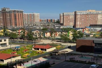 Фото №1: Студия 20 м² - Краснодар, мкр. жилой комплекс Самолёт-5, ул. Ивана Беличенко, 97