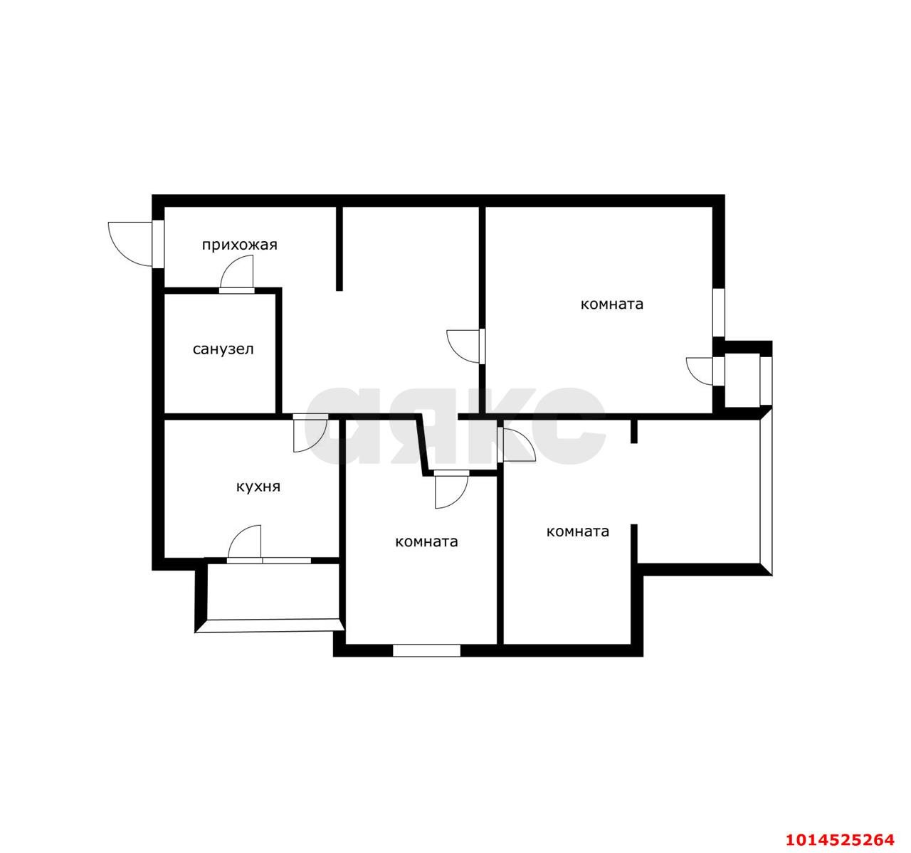 Фото №12: 3-комнатная квартира 101 м² - Краснодар, Черёмушки, ул. Старокубанская, 123
