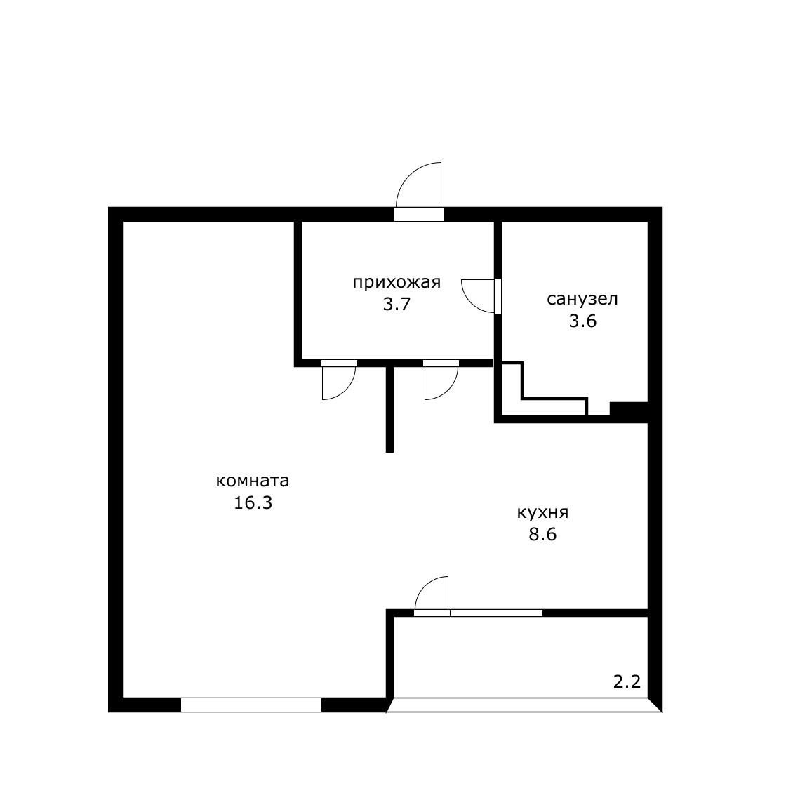 Фото №9: 1-комнатная квартира 32 м² - Краснодар, Карасунский внутригородской округ, ж/р Новознаменский, ул. Войсковая, 4к5