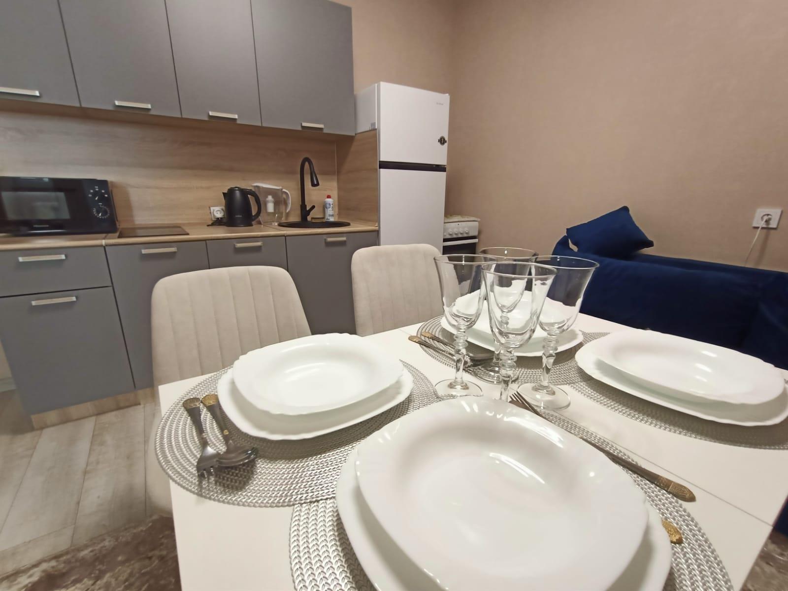 Фото №3: 1-комнатная квартира 45 м² - Краснодар, Прикубанский внутригородской округ, Россинского, мкр. жилой комплекс Red777, ул. Адмирала Крузенштерна, 5к1