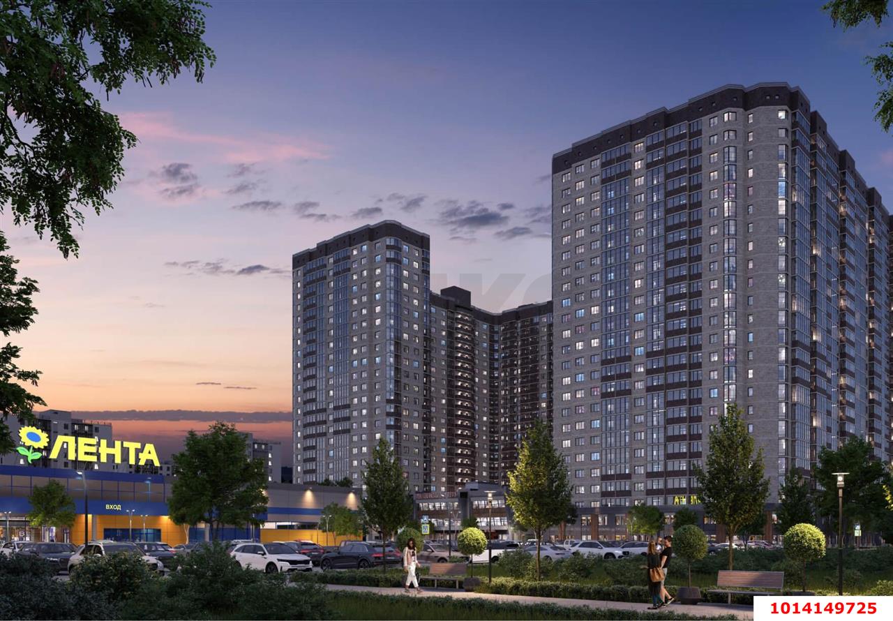 Фото №5: 2-комнатная квартира 54 м² - Краснодар, Музыкальный, ул. Российская, 257/7
