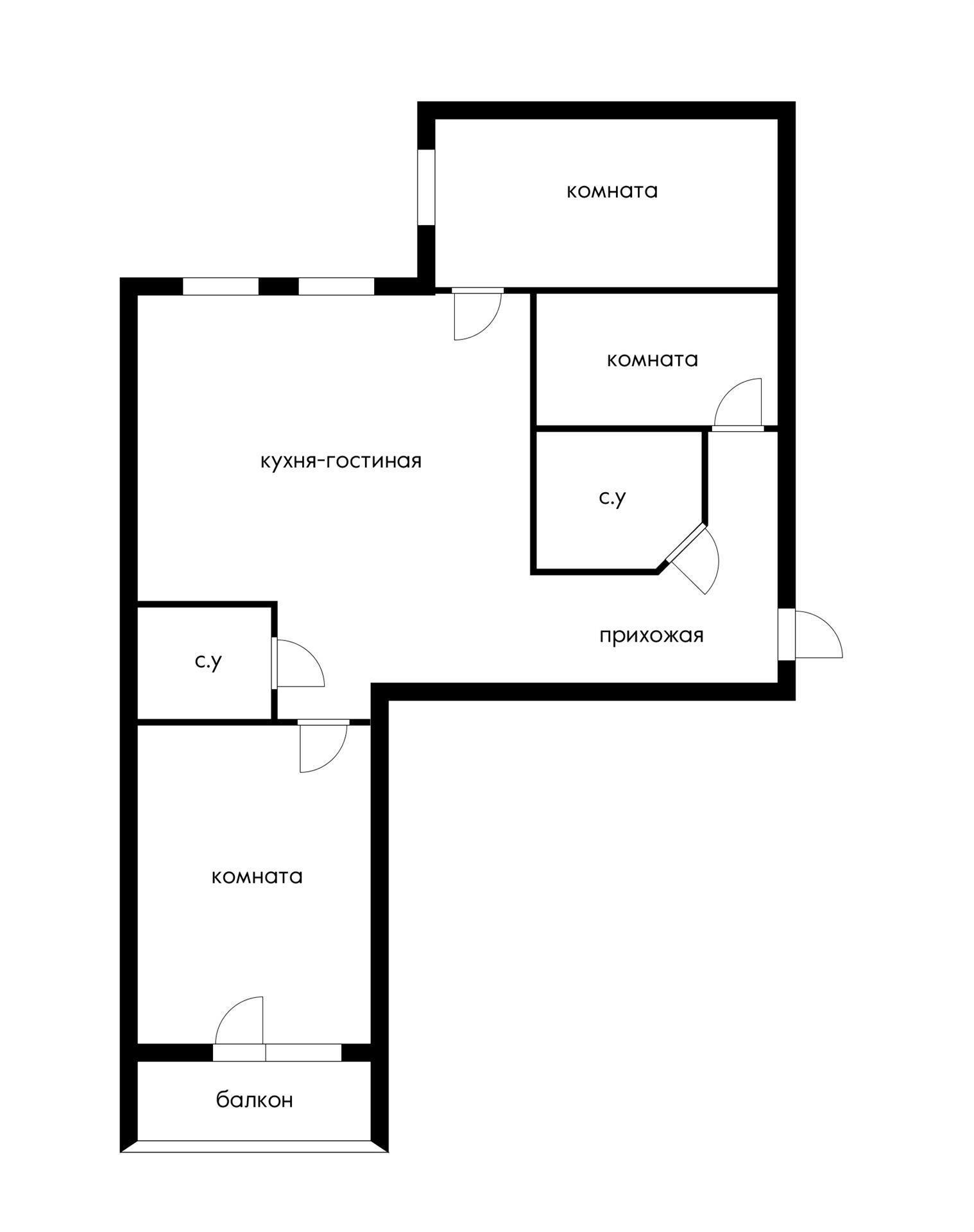 Фото №15: 3-комнатная квартира 92 м² - Краснодар, Прикубанский внутригородской округ, ЖК Севастопольский, Панорама, мкр. жилой комплекс Севастопольский, ул. имени Жлобы, 139