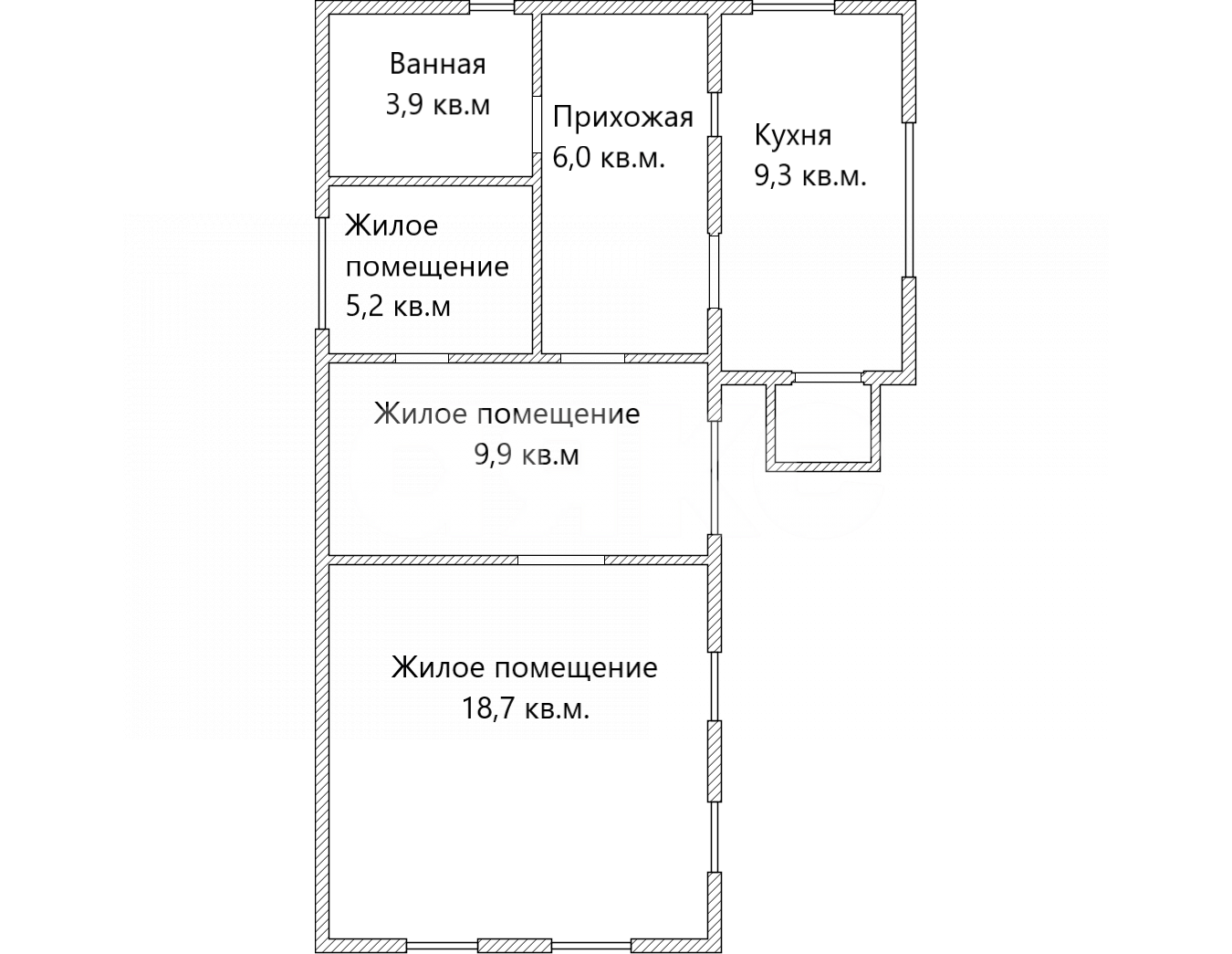 Фото №11: Дом 53 м² + 8 сот. - Мариуполь, Моряков, ул. Малоазовский тупик, 4А