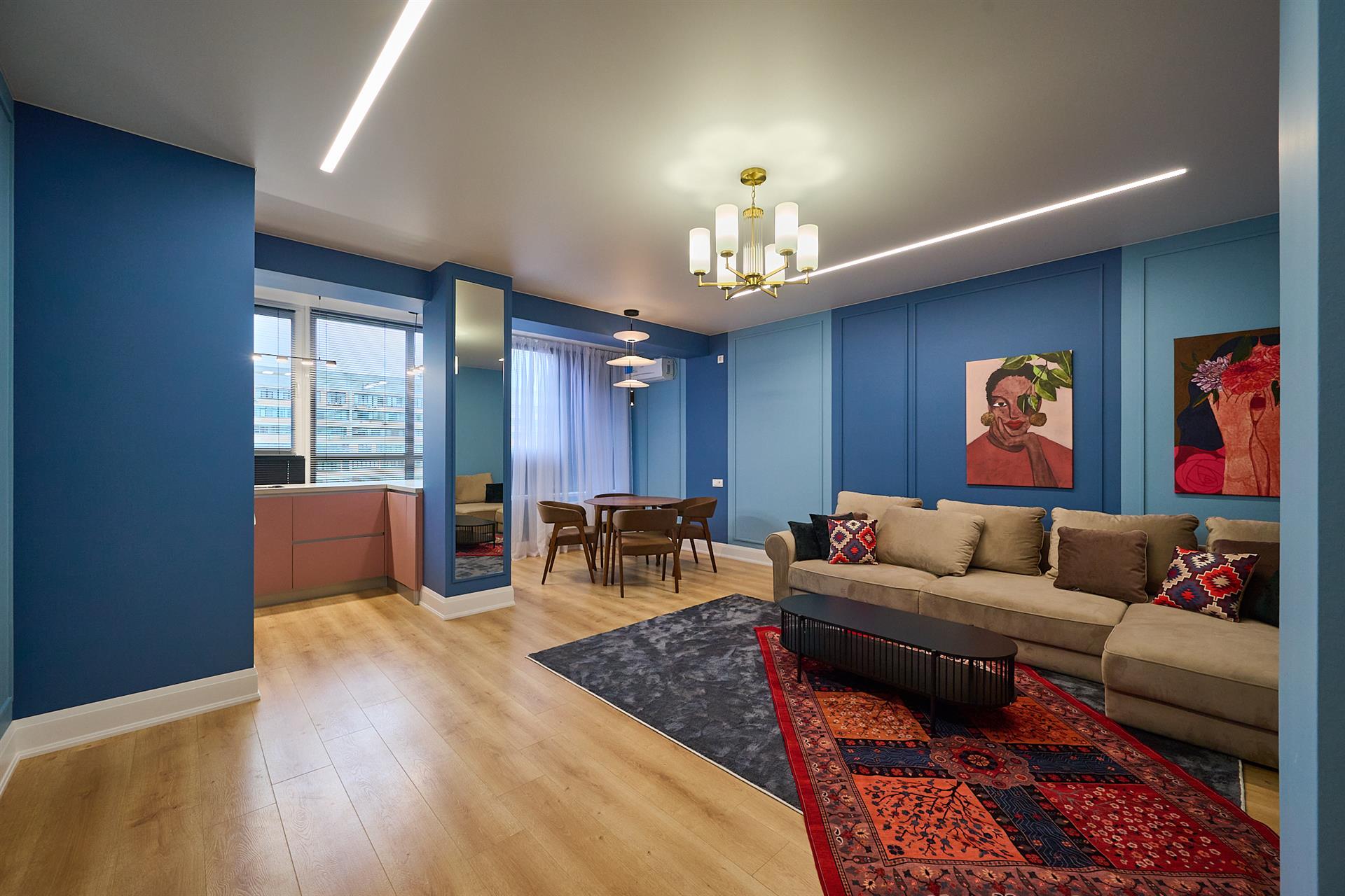 Фото №2: 2-комнатная квартира 88 м² - Краснодар, Центральный внутригородской округ, Западный внутригородской округ, жилой комплекс Центральный, мкр. Центральный, ул. Будённого, 129