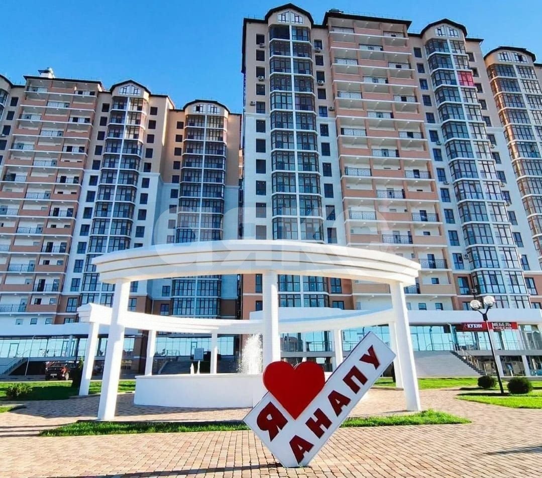 Фото №10: 1-комнатная квартира 35 м² - Анапа, жилой комплекс Чёрное море, ул. Анапское шоссе, 30к3