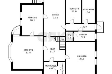 Фото №3: Дом 418 м² - Большой Кичмай, п. Ахинтам, ул. Ахинтам, 1/12