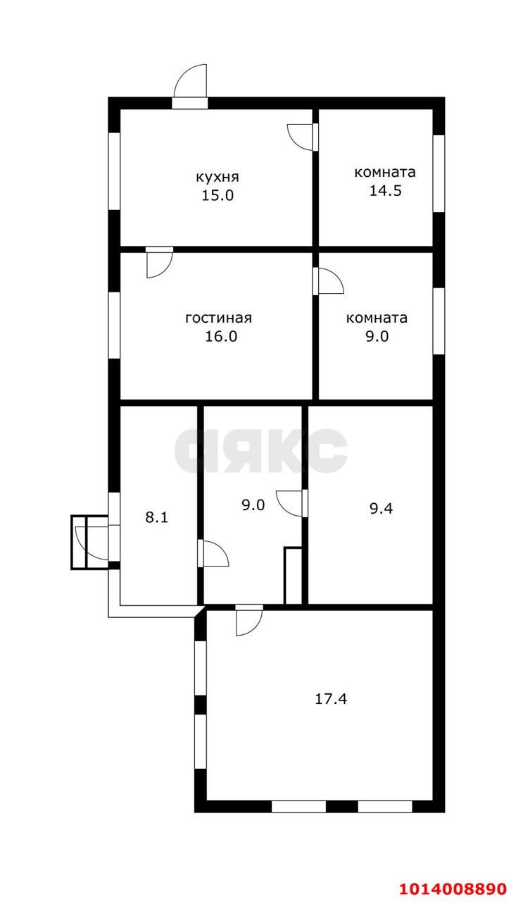 Фото №10: Дом 44 м² + 10 сот. - Краснодар, Пашковский, ул. имени Евдокии Бершанской, 287
