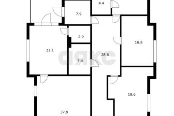 Фото №1: Дом 168 м² - Краснодар, п. коттеджный  Зелёная Долина, ул. Баварская, 24