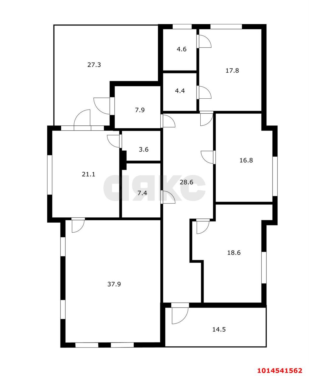 Фото №20: Дом 168 м² + 9.4 сот. - Краснодар, коттеджный  Зелёная Долина, ул. Баварская, 24