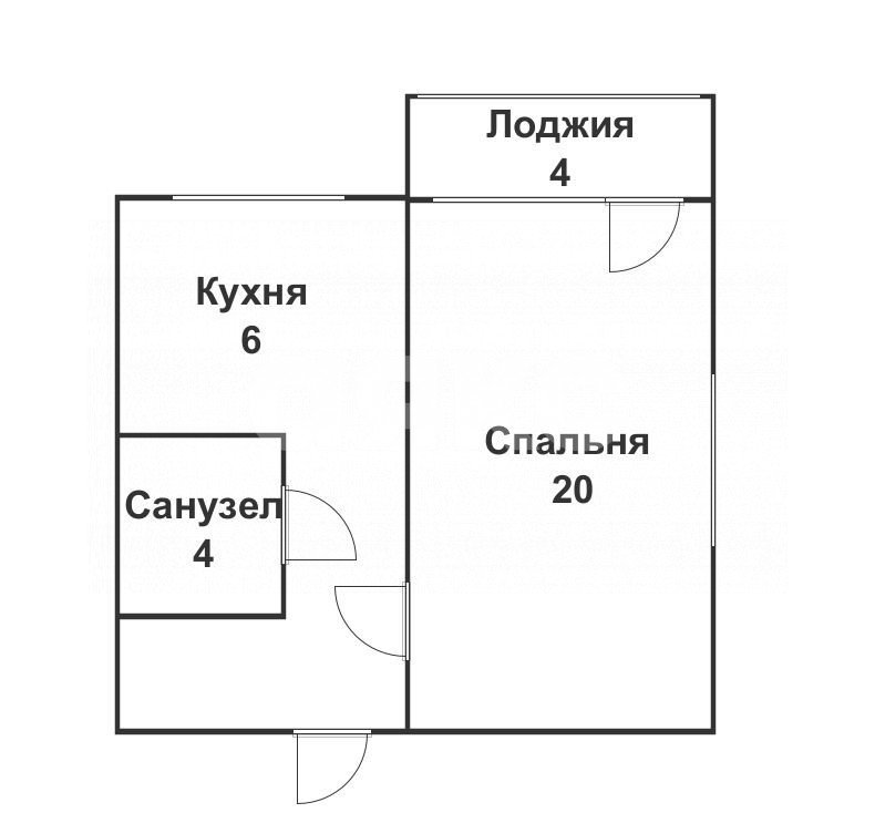 Фото №10: 1-комнатная квартира 33 м² - Геленджик, ул. Островского, 19