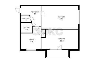 Фото №4: 2-комнатная квартира 42 м² - Краснодар, мкр. Фестивальный, ул. Воровского, 188