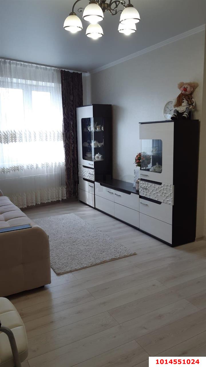 Фото №3: 1-комнатная квартира 37 м² - Краснодар, жилой комплекс Москва, ул. Российская, 79/3к1