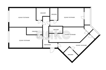Фото №4: 3-комнатная квартира 93 м² - Краснодар, мкр. Центральный, ул. Октябрьская, 181/2к1