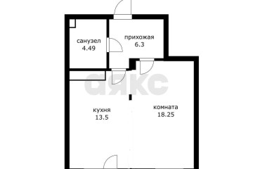 Фото №4: 1-комнатная квартира 48 м² - Краснодар, мкр. Солнечный, пр-кт Константина Образцова, 25/1