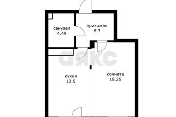 Фото №4: 1-комнатная квартира 48 м² - Краснодар, мкр. Солнечный, пр-кт Константина Образцова, 25/1