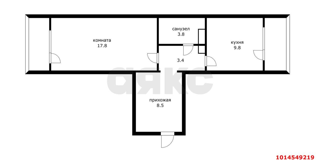 Фото №10: 1-комнатная квартира 50 м² - Краснодар, Восточно-Кругликовский, ул. имени 40-летия Победы, 123