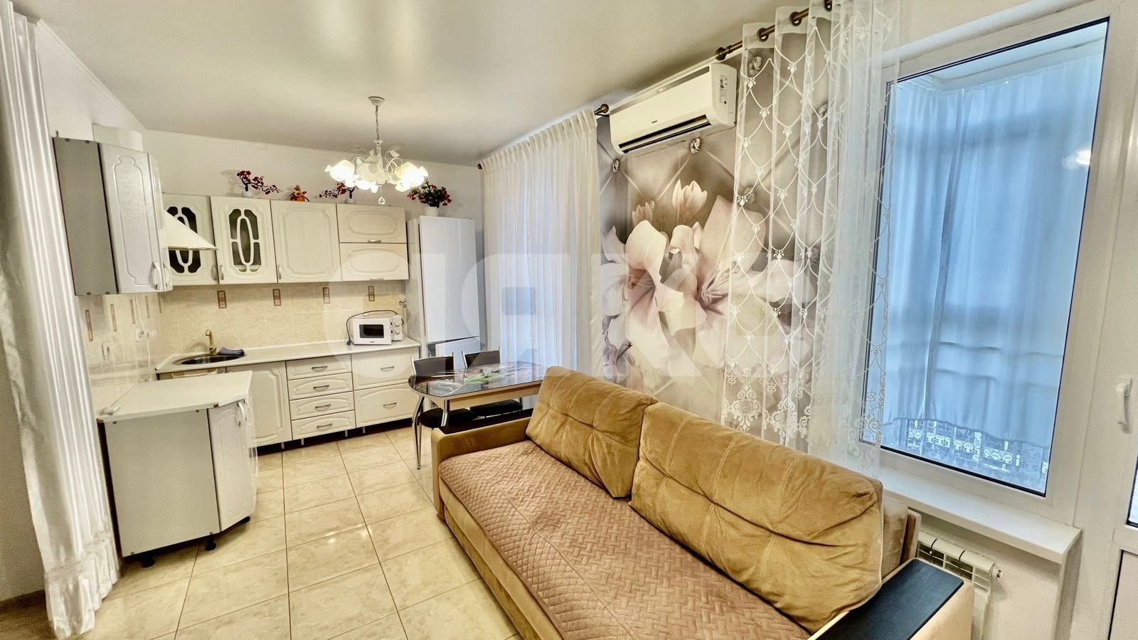 Фото №4: 1-комнатная квартира 37 м² - Анапа, ЖК Времена Года, ул. Анапское шоссе, 6к1