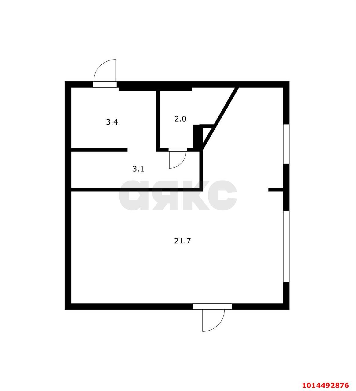 Фото №6: Торговое помещение 30 м² - Краснодар, Центральный, ул. Котовского, 111