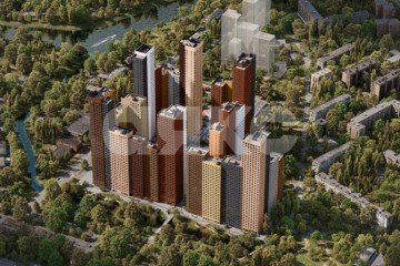 Фото №2: 2-комнатная квартира 50 м² - Москва, мкр. ЖК Скай Гарден, пр-д Строительный, 9с6