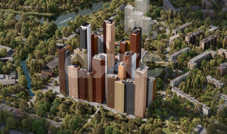 Фото №2: 2-комнатная квартира 50 м² - Москва, ЖК Скай Гарден, пр-д Строительный, 9с6