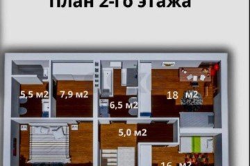 Фото №4: Дом 210 м² - Краснодар, мкр. Завод Измерительных Приборов, аллея улица Тополиная, 10