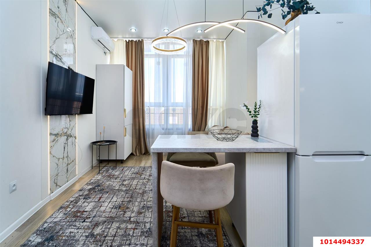 Фото №6: Студия <span class="whitespace-nowrap">15 м²</span>, <span class="whitespace-nowrap">15/16 эт.</span> - Краснодар, Прикубанский внутригородской округ, мкр. жилой комплекс Самолёт-4, ул. Константина Гондаря, 103к1
