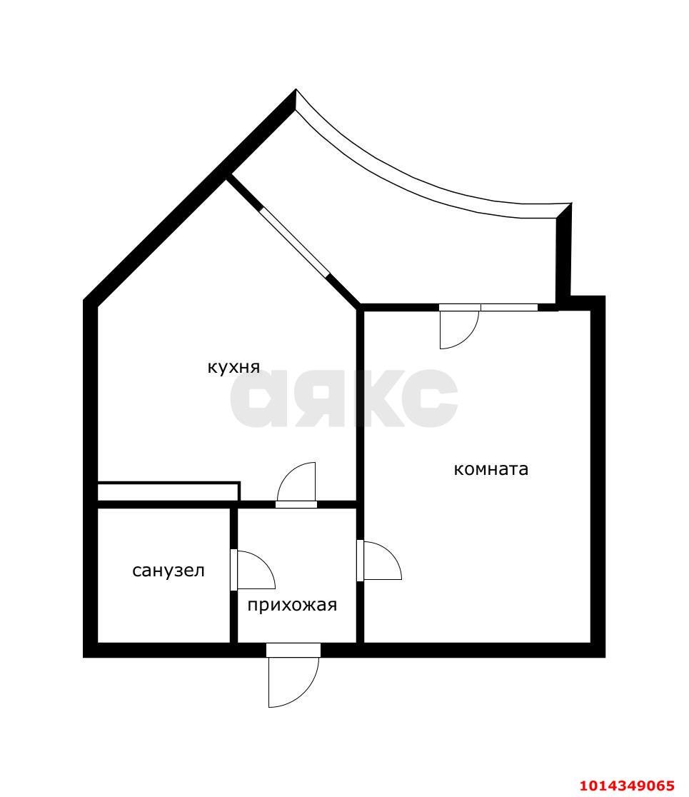 Фото №17: 1-комнатная квартира 46 м² - Краснодар, Губернский, ул. им. Героя Яцкова И.В., 15к1