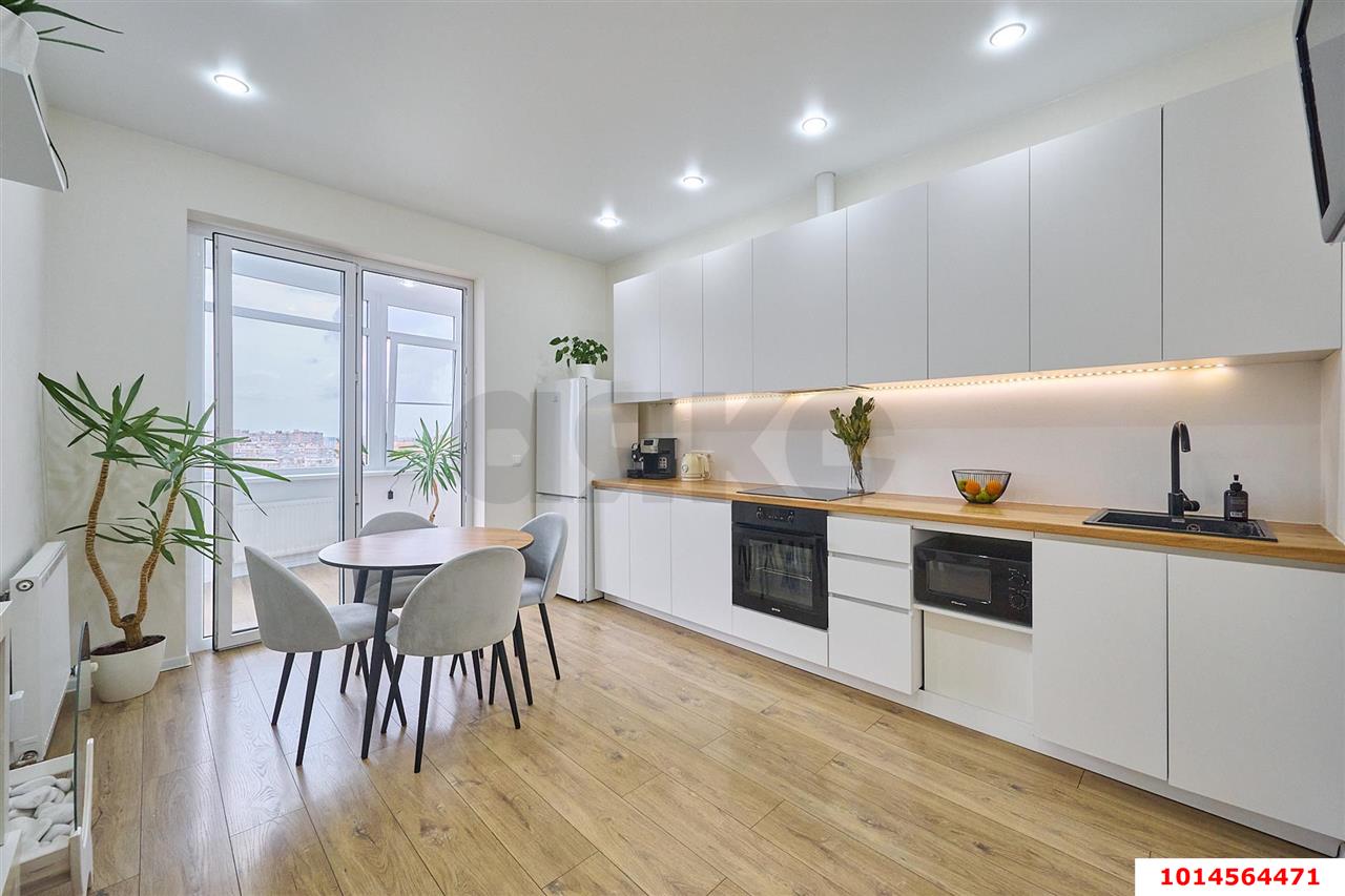 Фото №1: 1-комнатная квартира 51 м² - Краснодар, Прикубанский внутригородской округ, Фестивальный, Солнечный, мкр. жилой комплекс Екатеринодар, пр-кт Константина Образцова, 6/3