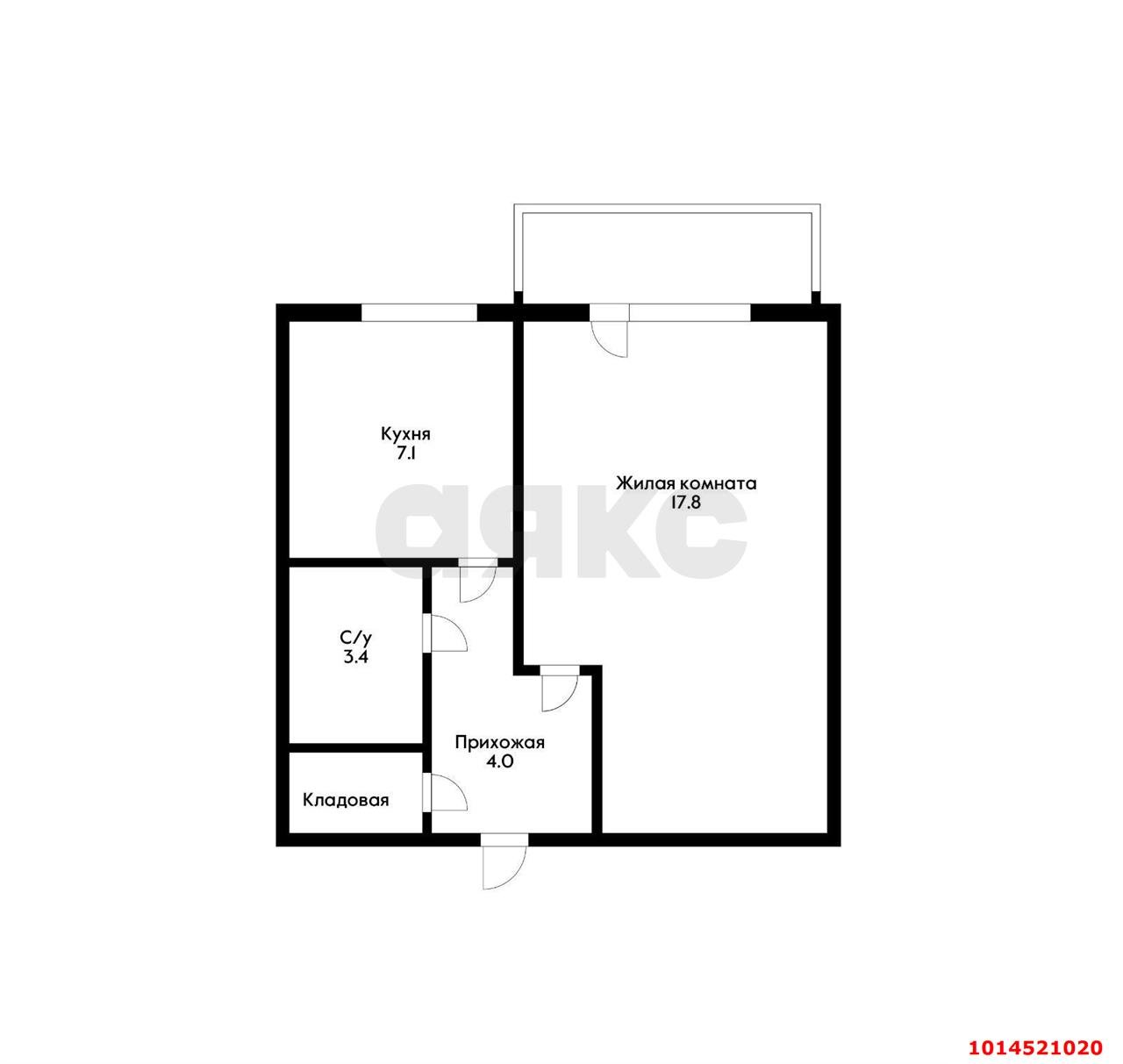 Фото №16: 1-комнатная квартира 36 м² - Васюринская, ул. Ставского, 49