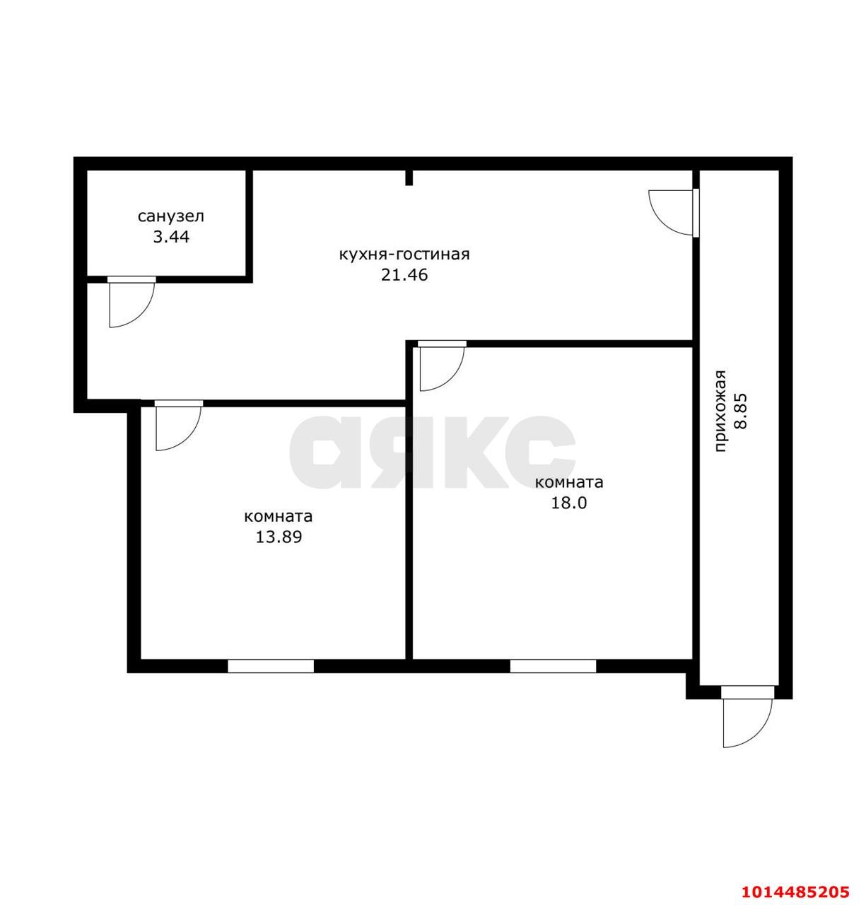 Фото №17: 3-комнатная квартира 61 м² - Краснодар, Дубинка, ул. Степная, 62