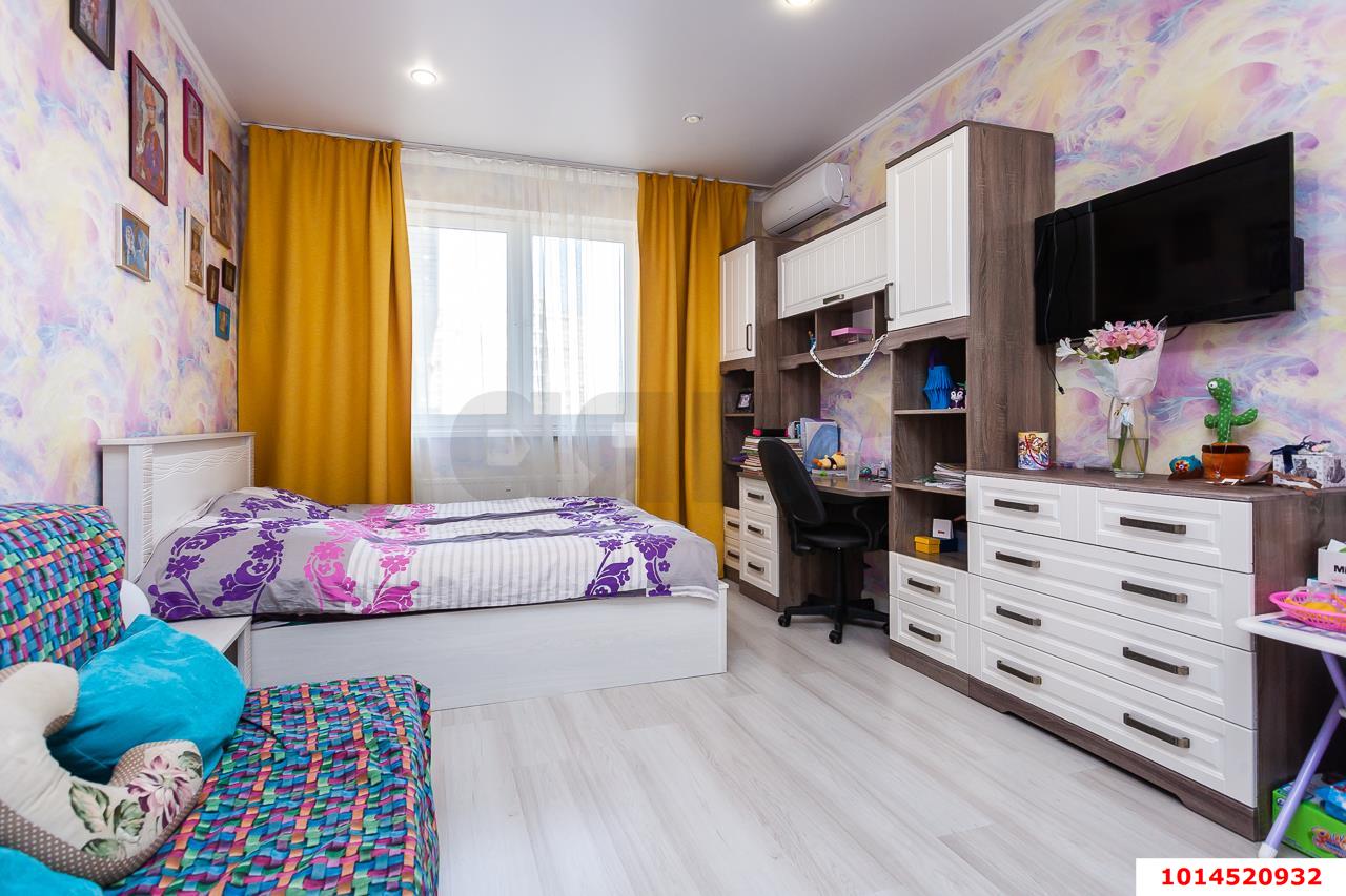 Фото №6: 3-комнатная квартира <span class="whitespace-nowrap">90 м²</span>, <span class="whitespace-nowrap">13/23 эт.</span> - Краснодар, Карасунский внутригородской округ, мкр. Почтовый, пр-кт имени писателя Знаменского, 20