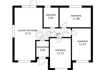 Фото №3: Дом 78 м² - Елизаветинская, ст Росинка, ул. Абрикосовая, 199